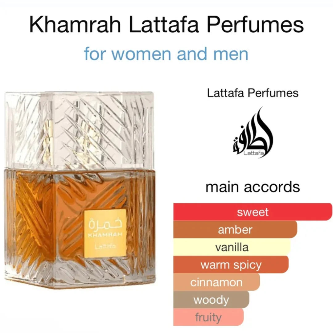 Khamrah EDP-100ml (3.4oz) by Lattafa